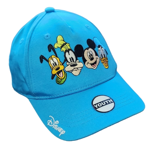 Disney Other - Disney Kids Blue Mickey and The Gang Baseball Cap